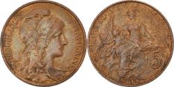 World Coins - Coin, France, Dupuis, 5 Centimes, 1908, Paris, , Bronze, KM:842