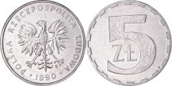 World Coins - Coin, Poland, 5 Zlotych, 1990