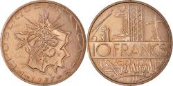 World Coins - Coin, France, Mathieu, 10 Francs, 1987, Tranche A, , Nickel-brass