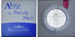 World Coins - France, 1-1/2 Euro, Allez la France !, 2002, BU, , Silver