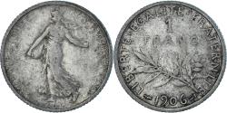 World Coins - Coin, France, Semeuse, Franc, 1906, , Silver, Gadoury:467