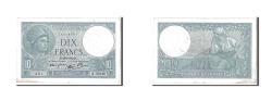 World Coins - Banknote, France, 10 Francs, 10 F 1916-1942 ''Minerve'', 1940, AU(50-53)