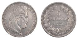World Coins - Coin, France, Louis-Philippe, 5 Francs, 1834, Rouen, , Silver