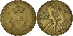 World Coins - Coin, San Marino, 200 Lire, 1979, Rome, , Aluminum-Bronze, KM:96