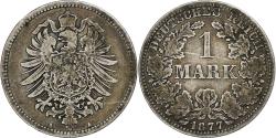 World Coins - GERMANY - EMPIRE, Wilhelm I, Mark, 1877, Berlin, Silver, , KM:7