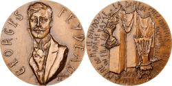 World Coins - France, Medal, Georges Feydeau, Monnaie de Paris, Bronze, Quérolle,
