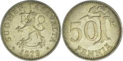 World Coins - Coin, Finland, 50 Penniä, 1979