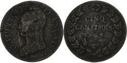 World Coins - France, 5 Centimes, Dupré, AN 7/5, Lille, Copper, , Gadoury:126