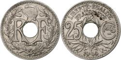 World Coins - France, 25 Centimes, Lindauer, 1914, Paris, Souligné, Nickel,