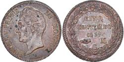 World Coins - Coin, Monaco, Honore V, 5 Centimes, 1837, Monaco, , Copper