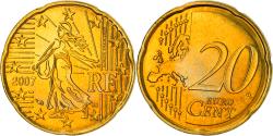 World Coins - France, 20 Euro Cent, 2007, Paris, , Brass, KM:1411