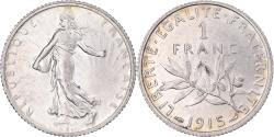World Coins - Coin, France, Semeuse, Franc, 1915, Paris, , Silver, KM:844.1