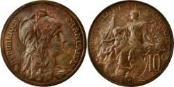 World Coins - Coin, France, Dupuis, 10 Centimes, 1921, Paris, , Bronze, KM:843