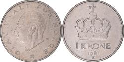 World Coins - Coin, Norway, Krone, 1981
