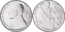 World Coins - Coin, VATICAN CITY, John Paul II, 50 Lire, 1980, Roma, , Stainless