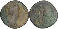Ancient Coins - Diva Faustina I, Sestertius, 141, Rome, Bronze, , RIC:1105