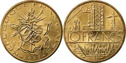 World Coins - Coin, France, Mathieu, 10 Francs, 1985, , Nickel-brass, KM:940