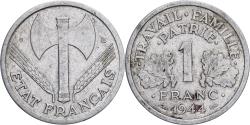 World Coins - Coin, France, Bazor, Franc, 1944, Castelsarrasin, , Aluminum, KM:902.3