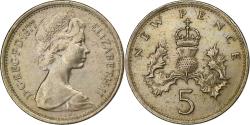 World Coins - Great Britain, Elizabeth II, 5 New Pence, 1977, Copper-nickel, , KM:911