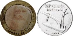World Coins - Italy, Token, Léonard de Vinci, Aluminium,