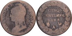 World Coins - Coin, France, Dupré, 5 Centimes, AN 8, Paris, , Copper, Gadoury:126