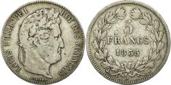 World Coins - Coin, France, Louis-Philippe, 5 Francs, 1835, Rouen, , Silver