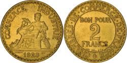 World Coins - Coin, France, Chambre de commerce, 2 Francs, 1923, Paris,