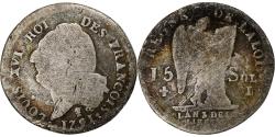 World Coins - France, Louis XVI, 15 sols françois, 1791 / AN 3, Limoges, 2nd semestre