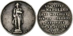 World Coins - France, Token, Restauration de la statue de Napoléon par Louis-Philippe, 1833