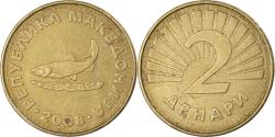 World Coins - Coin, Macedonia, 2 Denari, 2008