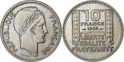 World Coins - France, 10 Francs, Turin, 1949, Paris, Copper-nickel, , KM:909.1