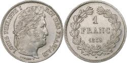 World Coins - France, Louis-Philippe, 1 Franc, 1839, Lille, Silver, , Gadoury:453