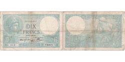 World Coins - France, 10 Francs, Minerve, 1939-07-06, P.69971, VF(20-25)