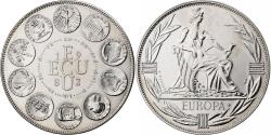 World Coins - France, Medal, Ecu Europa, Europe Assise, 1982, Copper-nickel, Rodier,