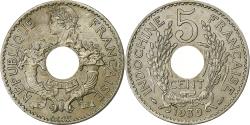 World Coins - French Indo-China, 5 Cents, 1939, Paris, Nickel-brass, , KM:18.1a