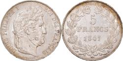 World Coins - Coin, France, Louis-Philippe, 5 Francs, 1847, Paris, , Silver