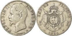 World Coins - Coin, France, Napoleon III, Napoléon III, 5 Francs, 1855, Paris,