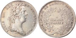 World Coins - France, Token, Royal, Louis XV, Académie Française, Duvivier,