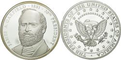 Us Coins - United States of America, Medal, Les Présidents des Etats-Unis, James Garfield