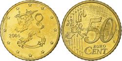 World Coins - Finland, 50 Euro Cent, 2006, Vantaa, Nordic gold, , KM:103