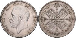 World Coins - Great Britain, George V, Florin, Two Shillings, 1929, British Royal Mint