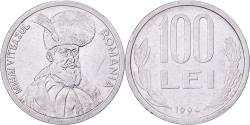World Coins - Romania, 100 Lei, 1994, Nickel plated steel, , KM:111