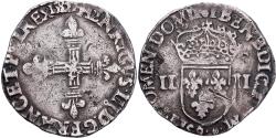 World Coins - France, Quart Ecu, 1585, Rennes, Silver, , Gadoury:494