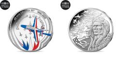 World Coins - France, 10 Euro, 2021, ALPHA JET - PATROUILLE DE FRANCE, , Silver