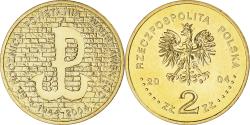 World Coins - Coin, Poland, 2 Zlote, 2004, Warsaw, , Brass, KM:496