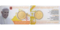World Coins - Vatican, Pope Francis I, 50 Euro Cent, Coin card n°8, 2017, Nordic gold