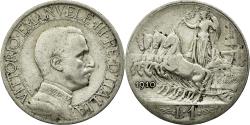 World Coins - Coin, Italy, Vittorio Emanuele III, Lira, 1910, Rome, , Silver, KM:45