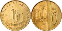 World Coins - Coin, San Marino, 200 Lire, 1993, , Aluminum-Bronze, KM:300