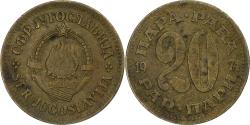 World Coins - Yugoslavia, 20 Para, 1974