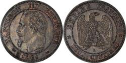 World Coins - Coin, France, Napoleon III, Napoléon III, 2 Centimes, 1861, Bordeaux
